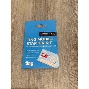 Ting GSM Sim Card Kit for Unlocked Cell Phones